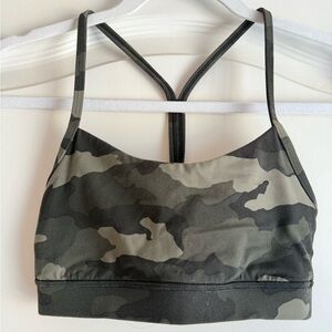 Lulu Lemon Camo Print Sports Bra